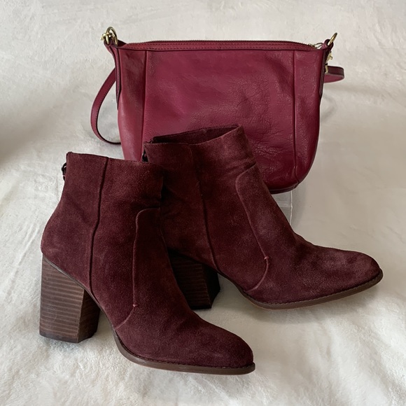 Splendid burgundy ankle boot Nymah - Picture 8 of 9